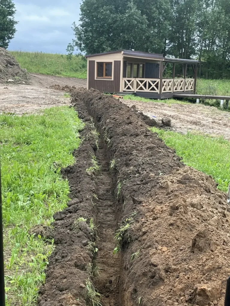 Drenažas ir lietaus sistemos – Eco Srautas darbų pavyzdys